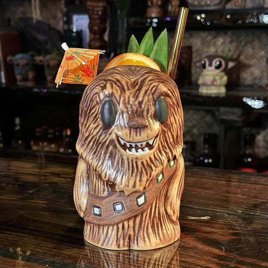 Tiki tOny's Fuzzball - Ceramic Tiki Mug - Ready to Ship (FREE SHIPPING in U.S.)