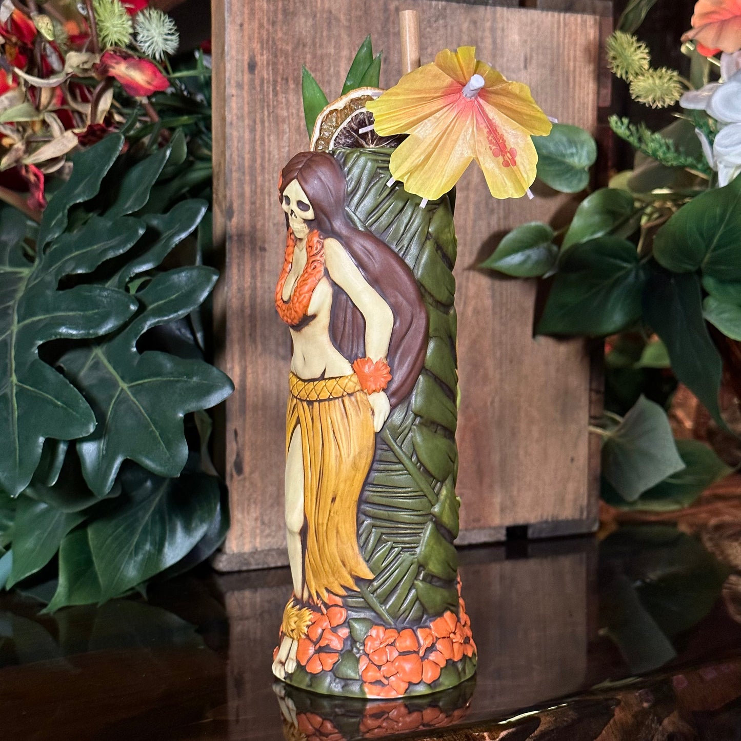 Haunted Hula Tiki Mug, sculpted by Thor - Ready to Ship! (FREE Shipping in U.S.)