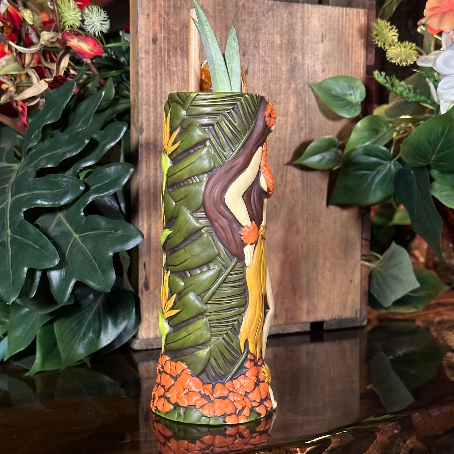 Haunted Hula Tiki Mug, sculpted by Thor - Ready to Ship! (FREE Shipping in U.S.)