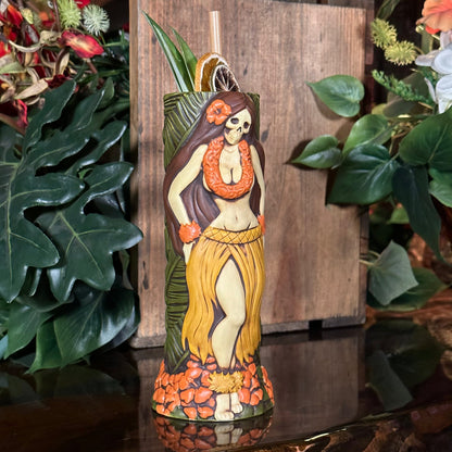 Haunted Hula Tiki Mug, sculpted by Thor - Ready to Ship! (FREE Shipping in U.S.)