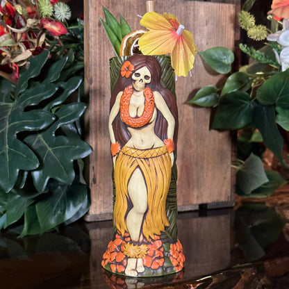 Haunted Hula Tiki Mug, sculpted by Thor - Ready to Ship! (FREE Shipping in U.S.)
