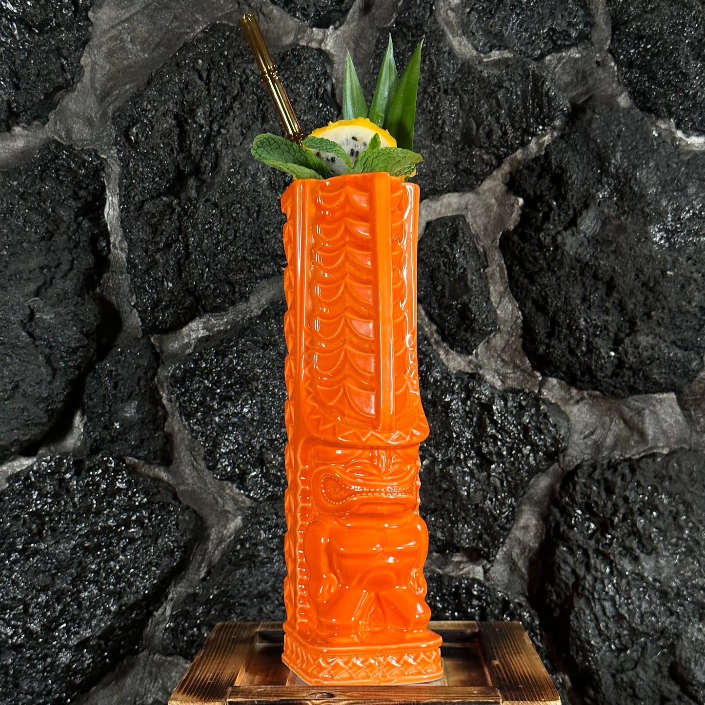 Jeff Granito's Lost Lagoon Tiki Mug, sculpt by Thor - Ready to Ship! (FREE SHIPPING in U.S.)