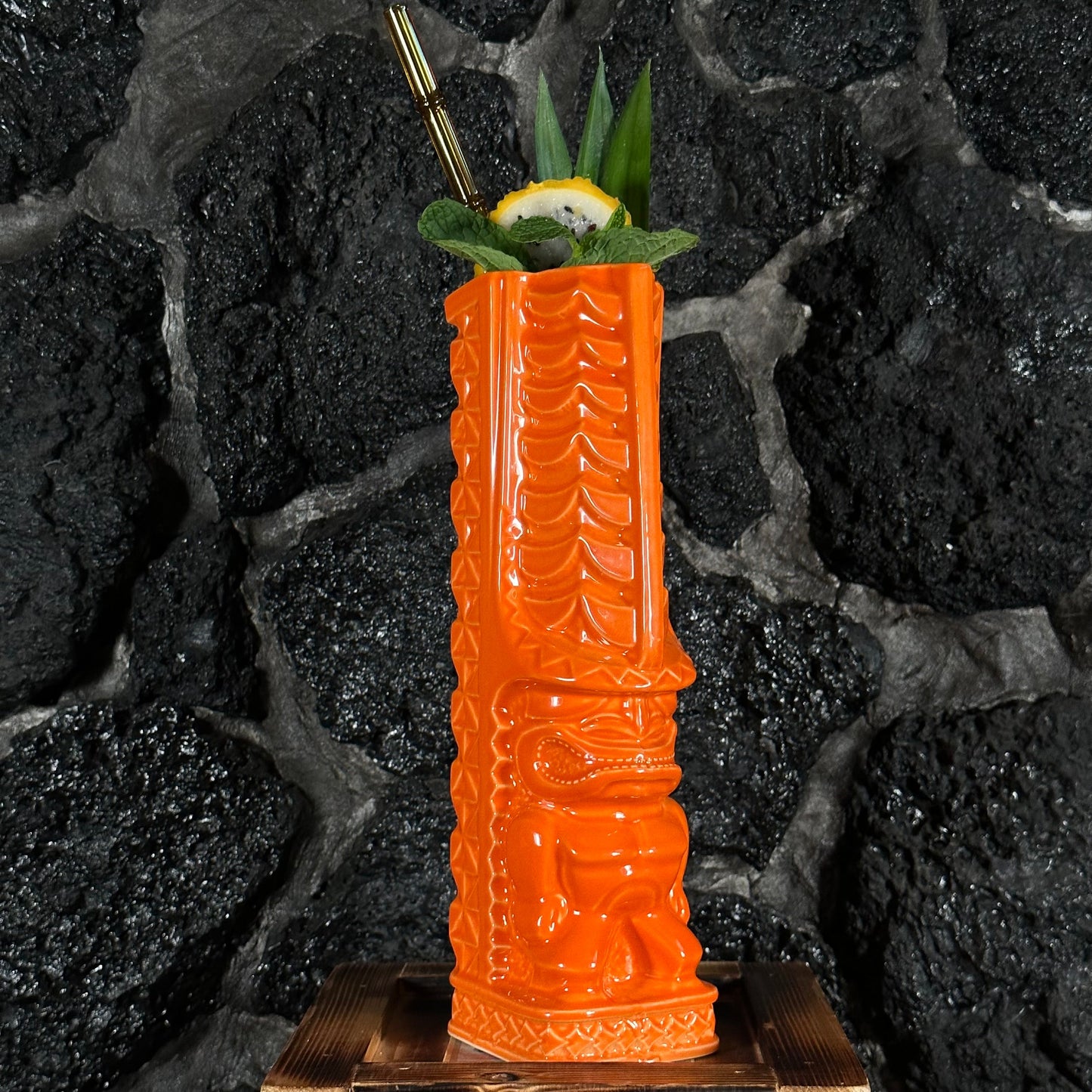 Jeff Granito's Lost Lagoon Tiki Mug, sculpt by Thor - Ready to Ship! (FREE SHIPPING in U.S.)