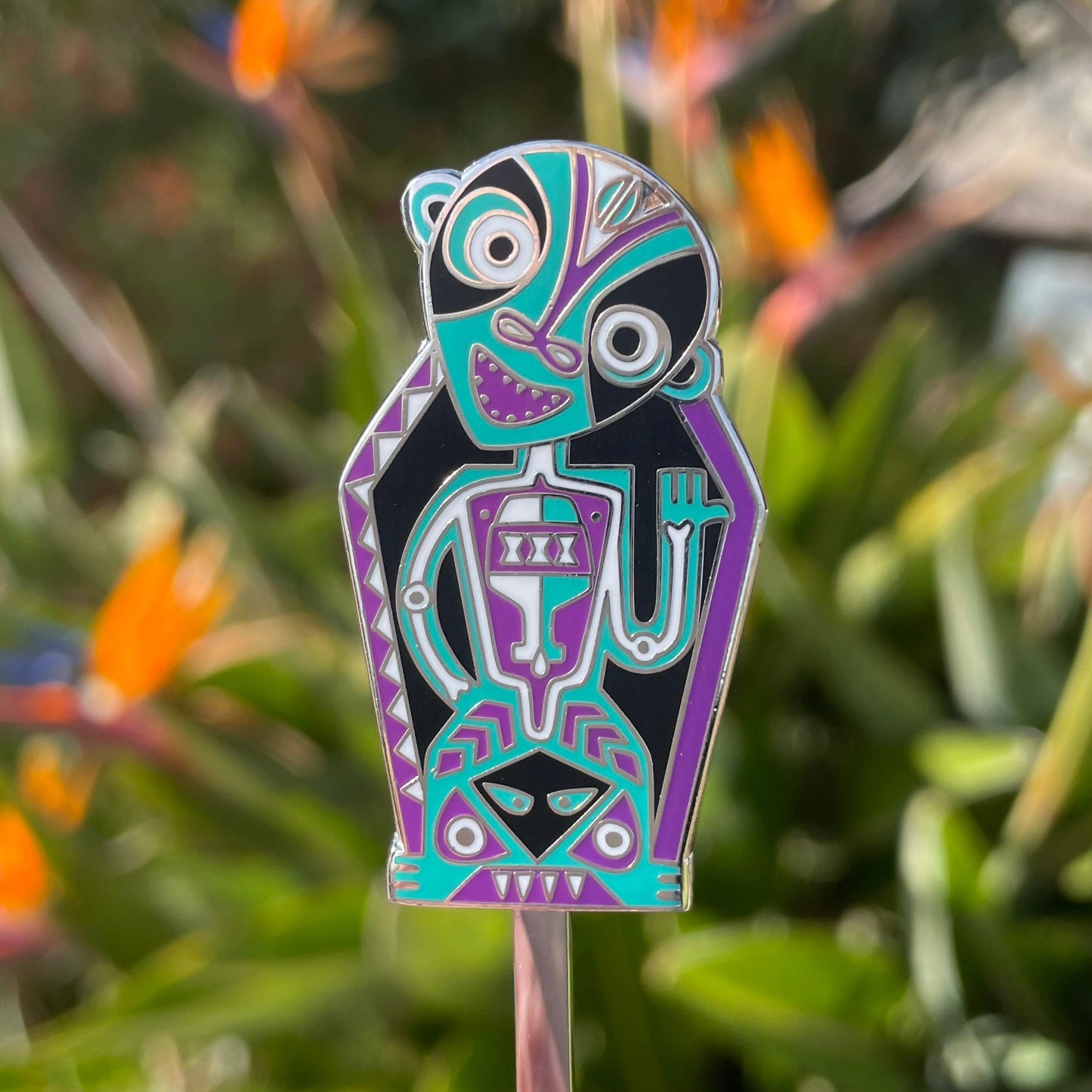 Rum Outta Time Metal Enamel Swizzle Stick - Ready to Ship!