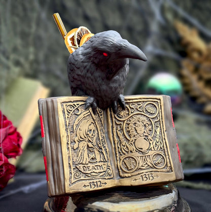 The Raven & The Spirits - Ceramic Tiki Mug - Ready to Ship! (FREE Shipping in U.S.)