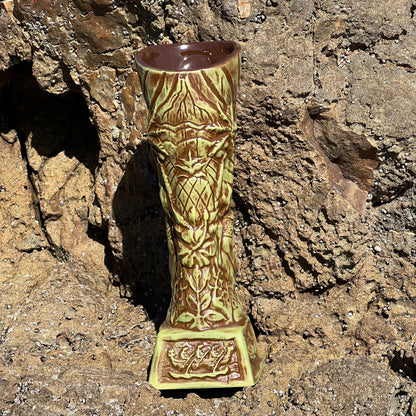Journey to Hawaii Tiki Mug - Jungle Relic Green Limited Edition of 300, designed by Lost Tiki, Jeff Granito, Thor, and sculpted by Thor - Ready to Ship! (FREE SHIPPING in U.S.)