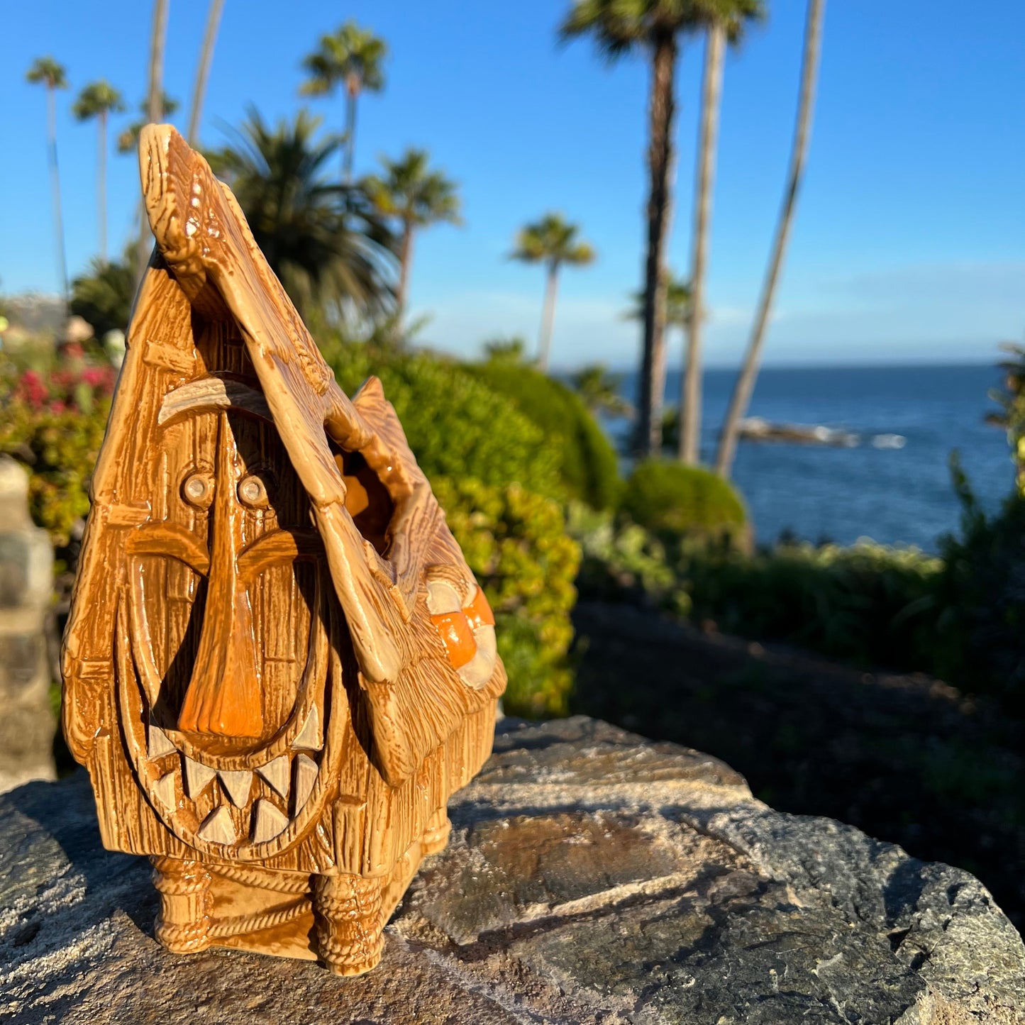 Whittle Hut Rolli Tiki Mug, designed by Jeremy Spears of Woodshop  - Limited Time - Ready to ship! (FREE SHIPPING in U.S.)