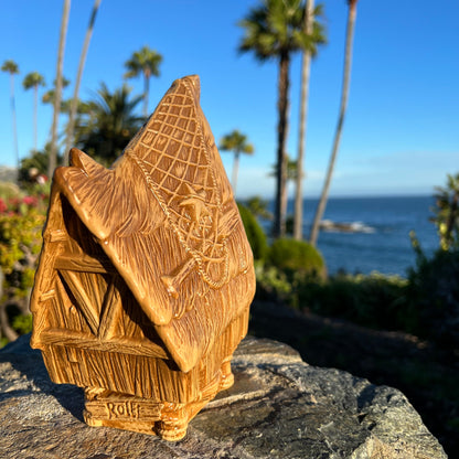 Whittle Hut Rolli Tiki Mug, designed by Jeremy Spears of Woodshop  - Limited Time - Ready to ship! (FREE SHIPPING in U.S.)