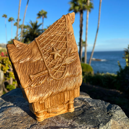 Whittle Hut Rolli Tiki Mug, designed by Jeremy Spears of Woodshop  - Limited Time - Ready to ship! (FREE SHIPPING in U.S.)