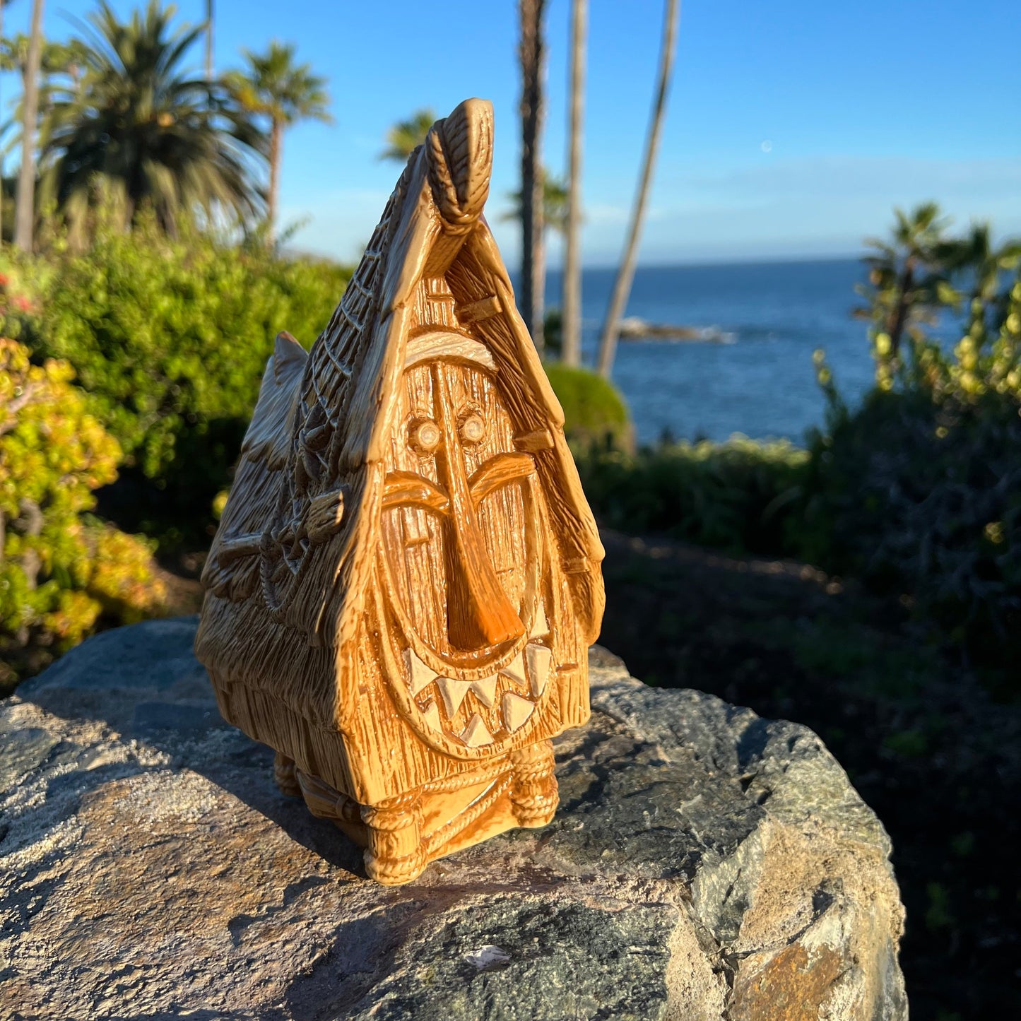 Whittle Hut Rolli Tiki Mug, designed by Jeremy Spears of Woodshop  - Limited Time - Ready to ship! (FREE SHIPPING in U.S.)