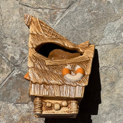 Whittle Hut Rolli Tiki Mug, designed by Jeremy Spears of Woodshop  - Limited Time - Ready to ship! (FREE SHIPPING in U.S.)