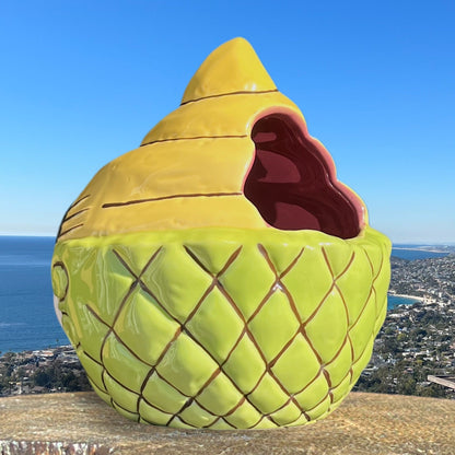 Tiki tOny's Baby Whippy (Lime Green) Tiki Mug, sculpted by Thor - Ready-to-Ship! (FREE SHIPPING in U.S.)