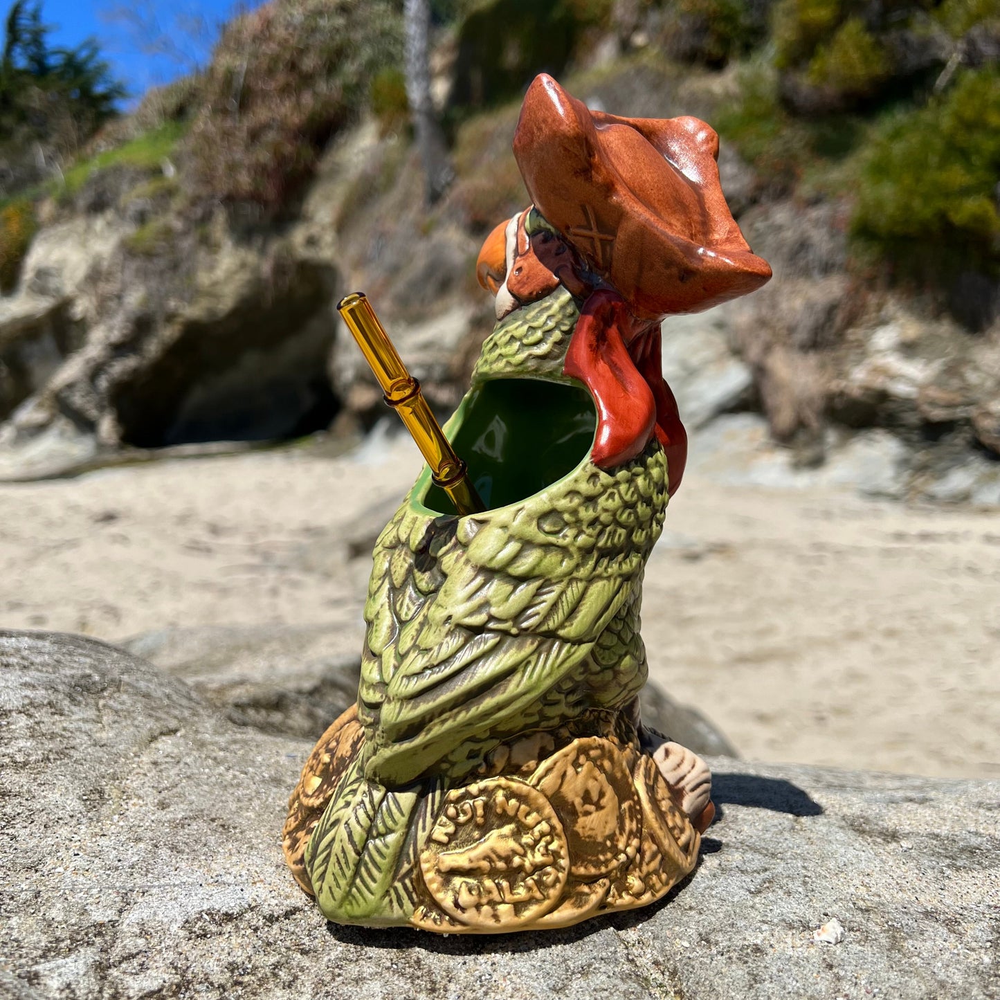 Thor's Parrots of the Caribbean Tiki Mug - Ready to Ship! (FREE SHIPPING in U.S.)