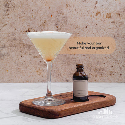 Amber Atomizer / Eye Dropper Set