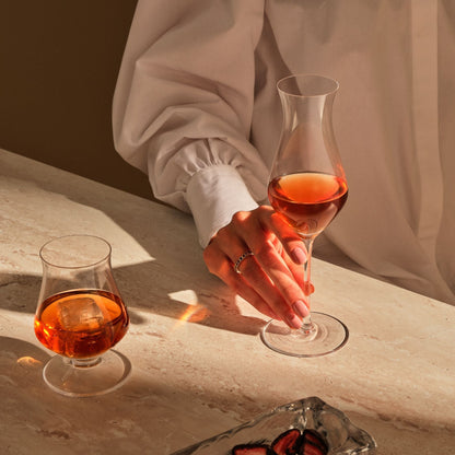 NUDE USA Islands Set of Two Whisky Tasting Glasses Tall