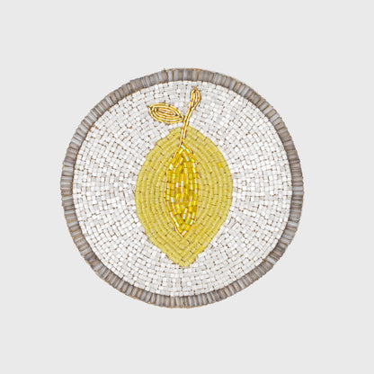 Lemon coasters