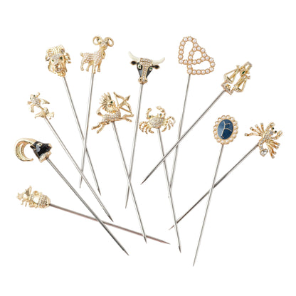 Zodiac cocktail pick gift set