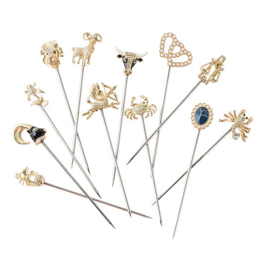 Zodiac cocktail pick gift set