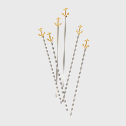 Anchor swizzle sticks