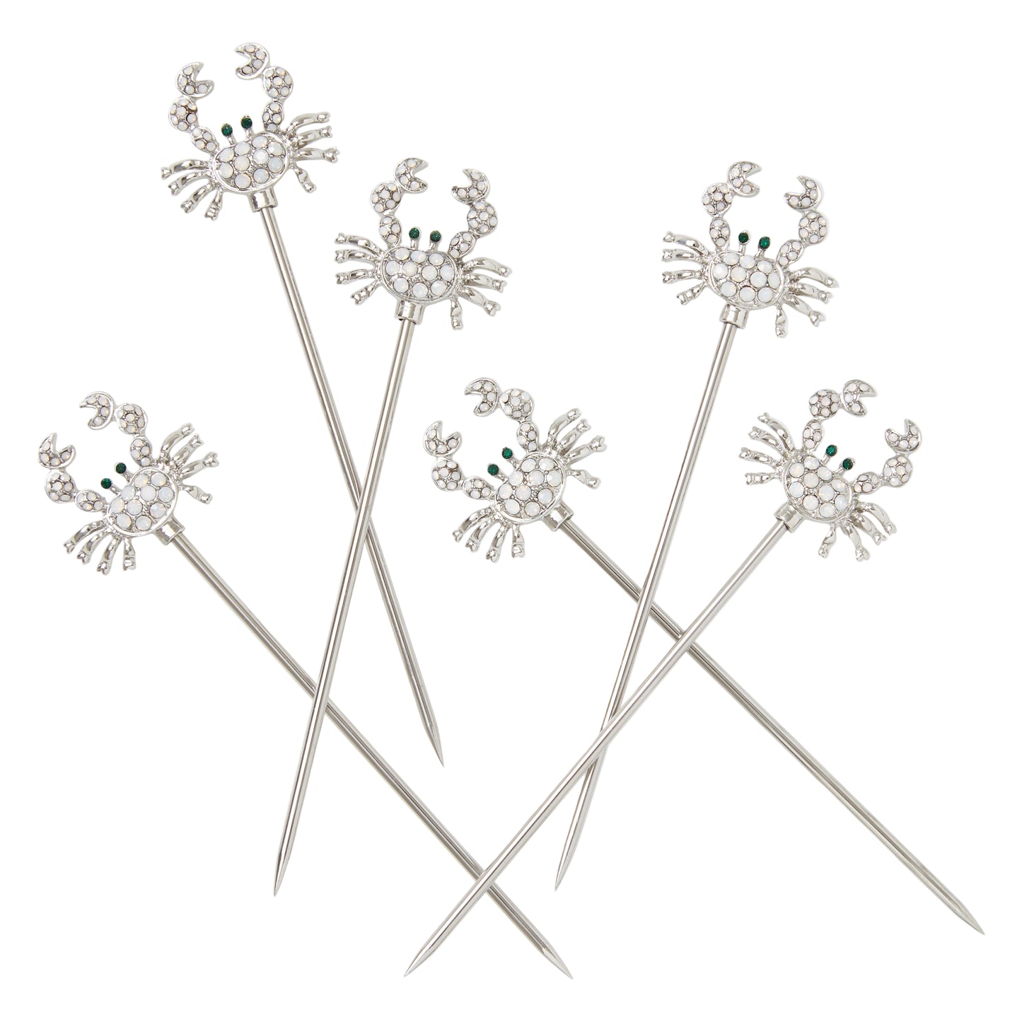 Crab cocktail picks - Set of 6