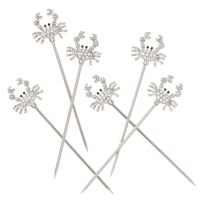Crab cocktail picks - Set of 6
