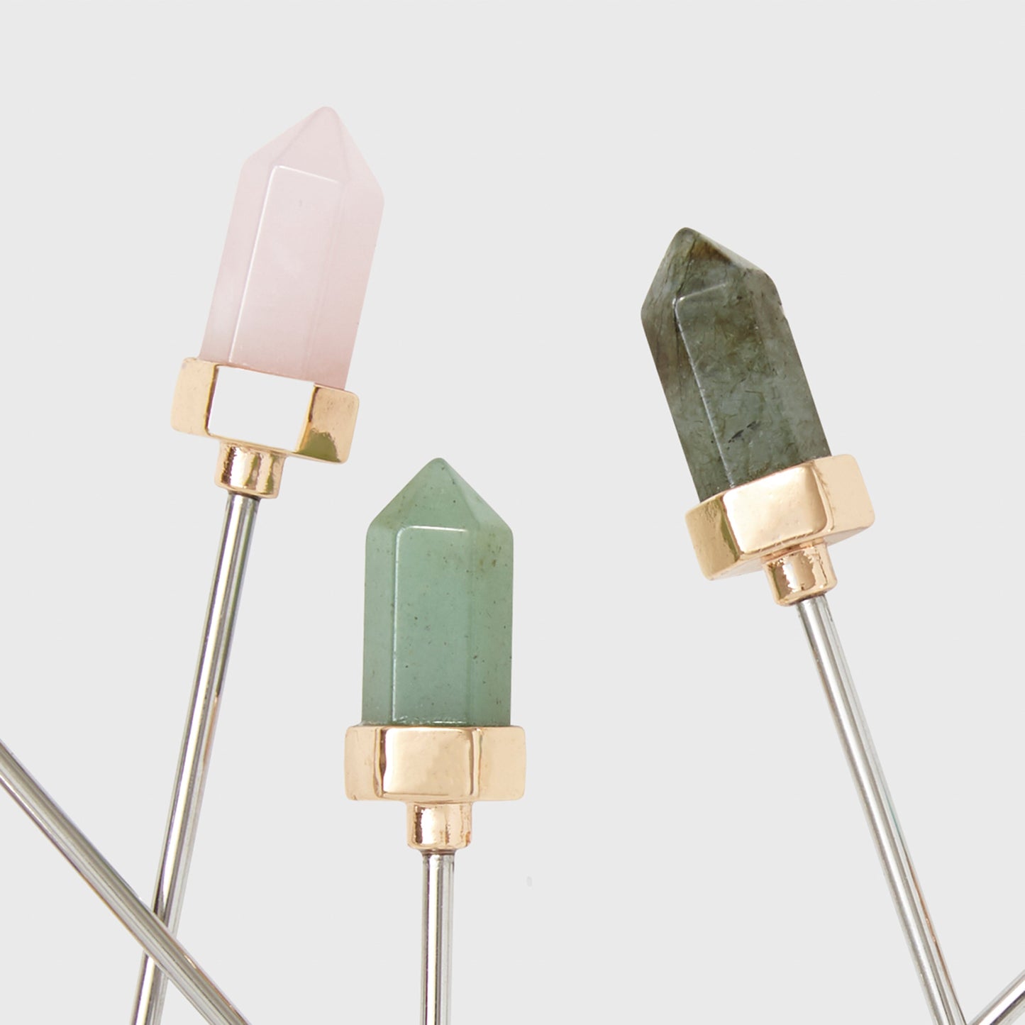 Quartz cocktail picks - Set of 6