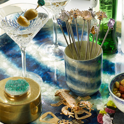 Jeweled cocktail picks