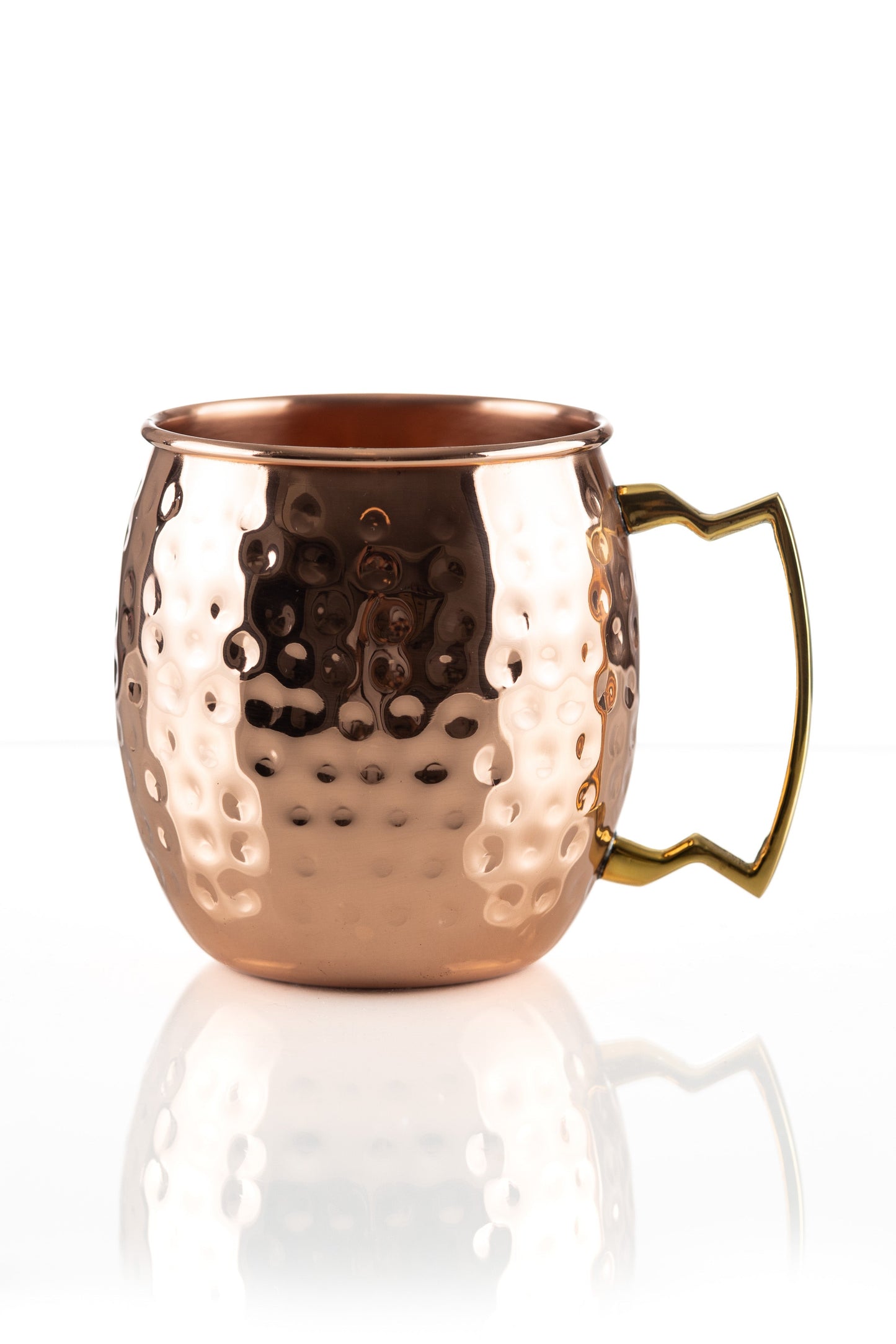 Bull In China  100% Copper Hammered Mule Mug