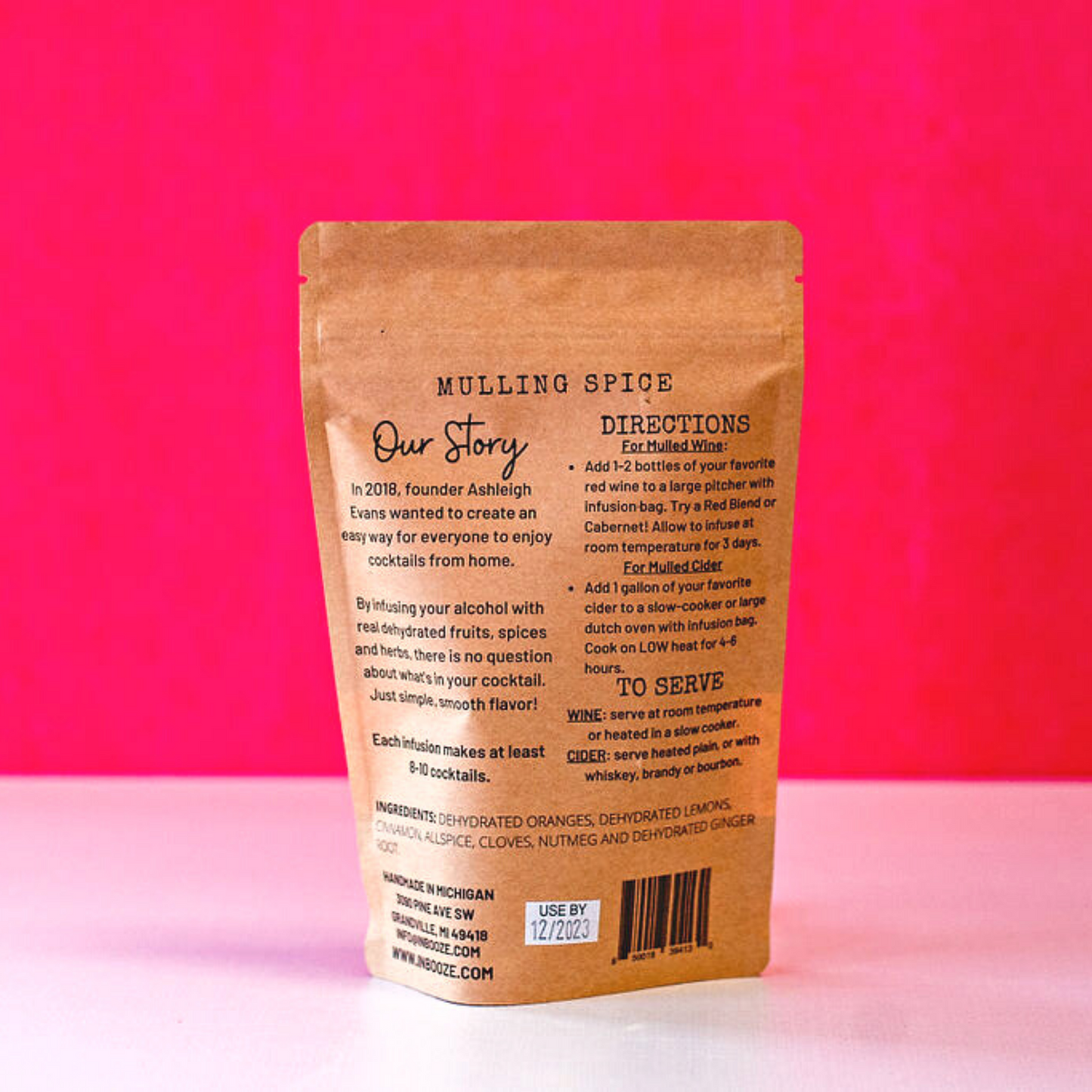 Mulling Spice Cocktail Kit for Bourbon or Cider!