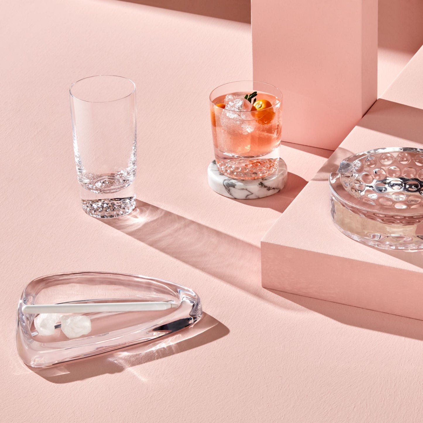 NUDE USA Ace Set of 2 Whisky Glasses