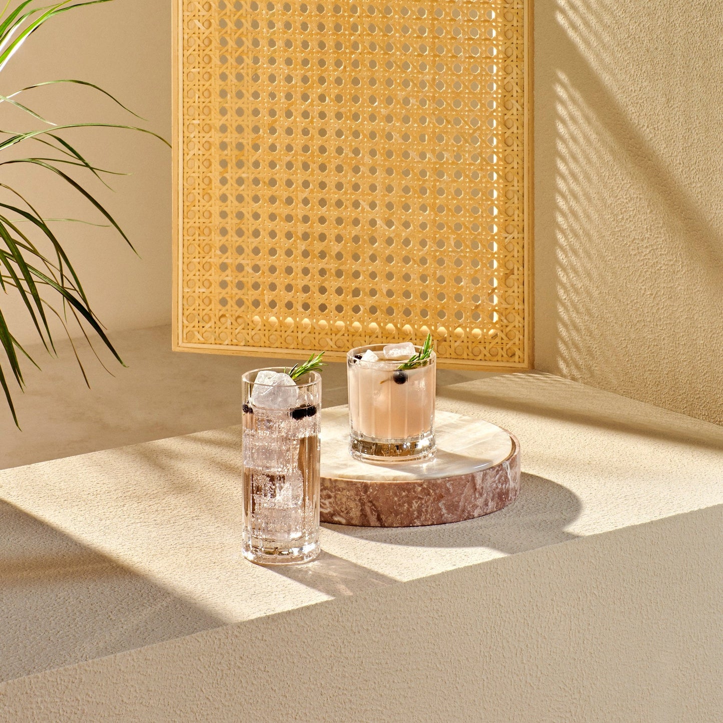 NUDE USA Wayne Set of 4 High Ball Glasses 12.2 oz