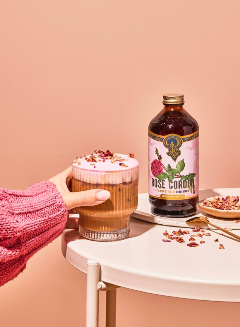 Portland Syrups Rose Cordial Syrup