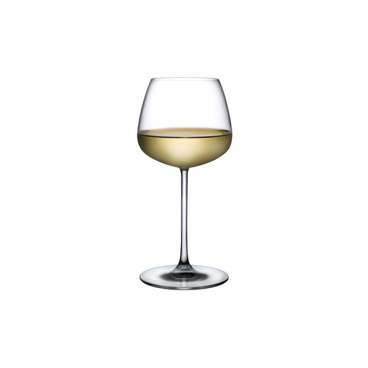 NUDE USA Mirage Set of 2 White Wine Glasses