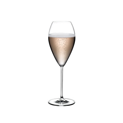 NUDE USA Vintage Set of 2 Champagne Glasses Rounded