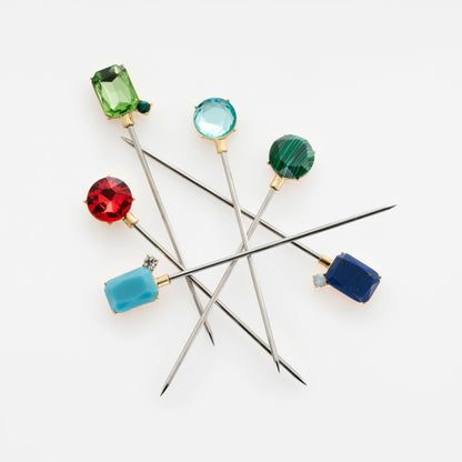 Bright gem cocktail picks - Set of 6