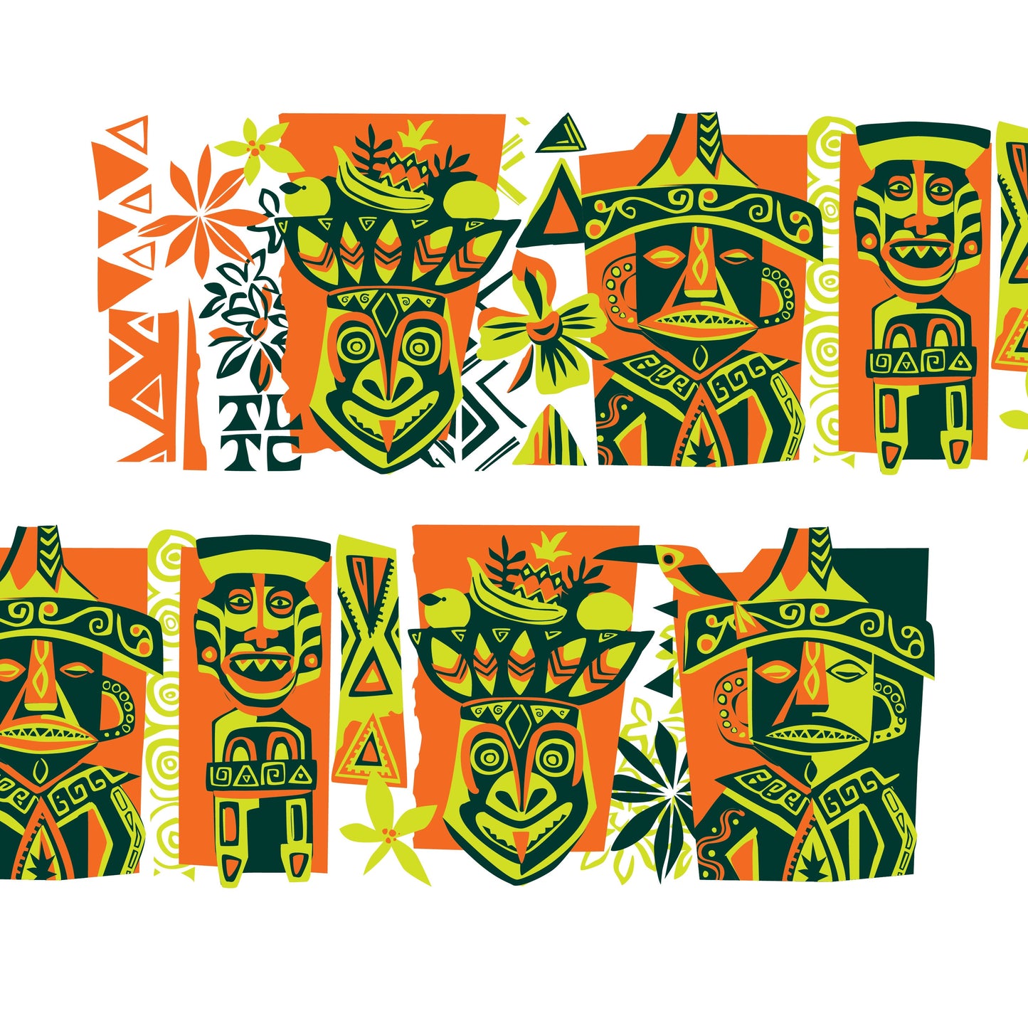 TikiLand Day 2025 'Lanai Enchantment' Mai Tai Cocktail Glass (1) - Ready to Ship!