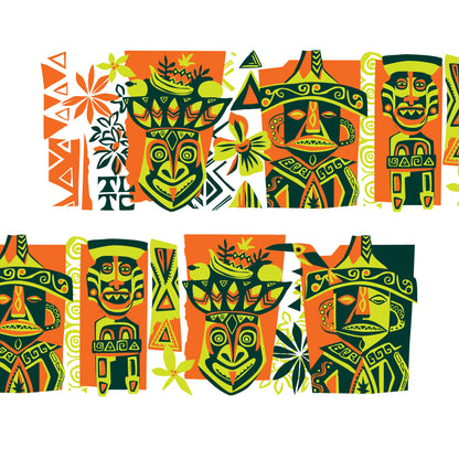 TikiLand Day 2025 'Lanai Enchantment' Mai Tai Cocktail Glass (1) - Ready to Ship!