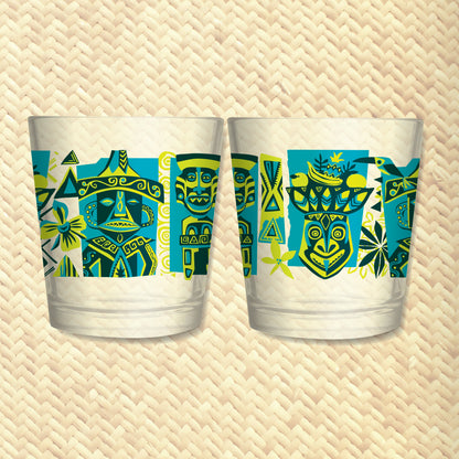 TikiLand Day 2025 'Lanai Enchantment' Mai Tai Cocktail Glass (1) - Ready to Ship!