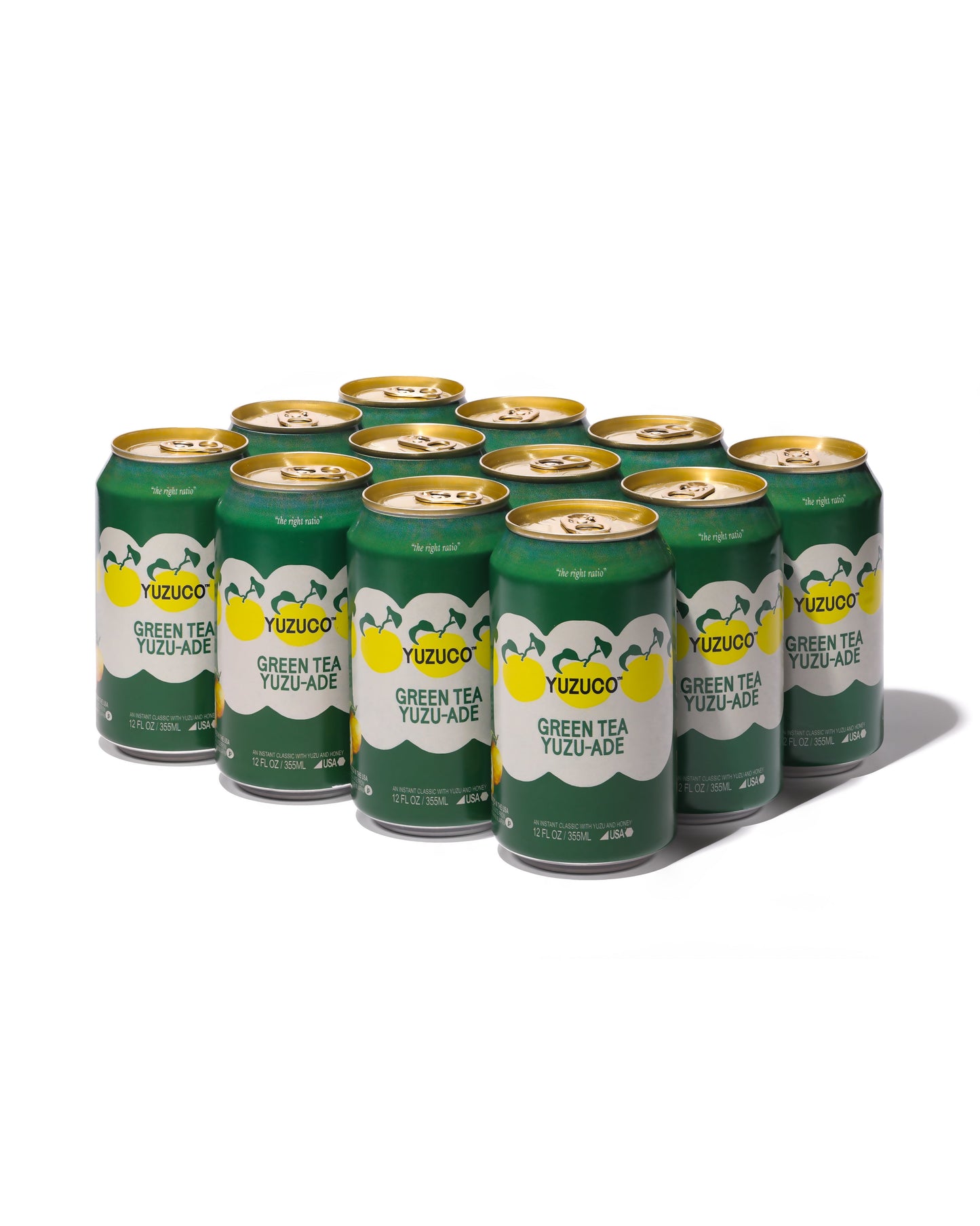 Green Tea Yuzu-Ade (12oz, 12pk)