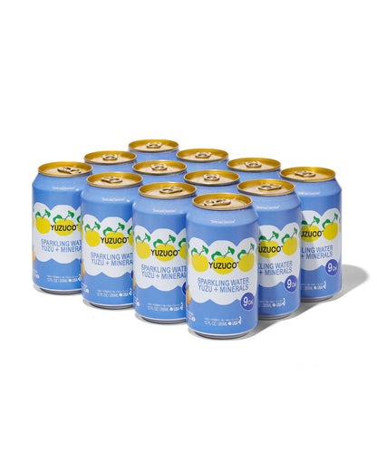 Sparkling Yuzu + Minerals  (12oz, 12pk)