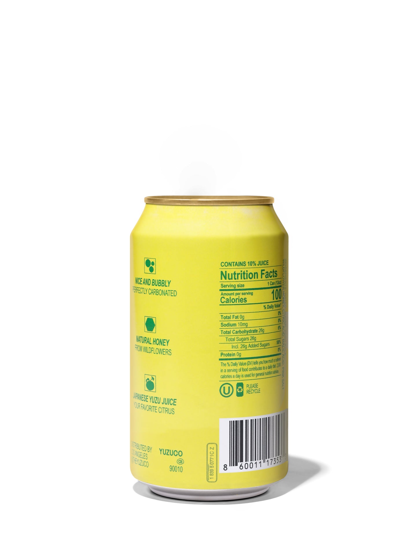 Sparkling Yuzu-Ade (12oz, 12pk)