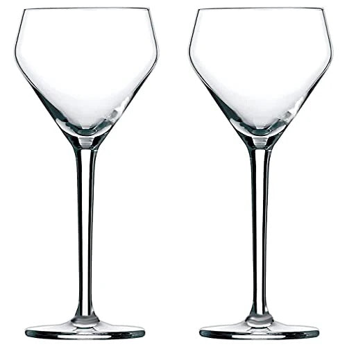 Amehla x The Educated Barfly Collection Teardrop Nick and Nora Cocktail Glass - 6-ounce, Set of 2