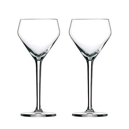 Amehla x The Educated Barfly Collection Teardrop Nick and Nora Cocktail Glass - 6-ounce, Set of 2