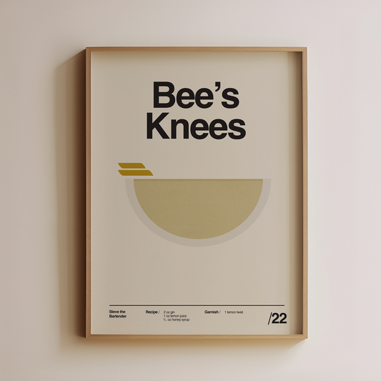 Bee's Knees - Steve the Bartender Cocktail