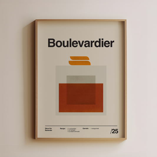 Boulevardier - Steve the Bartender Cocktail