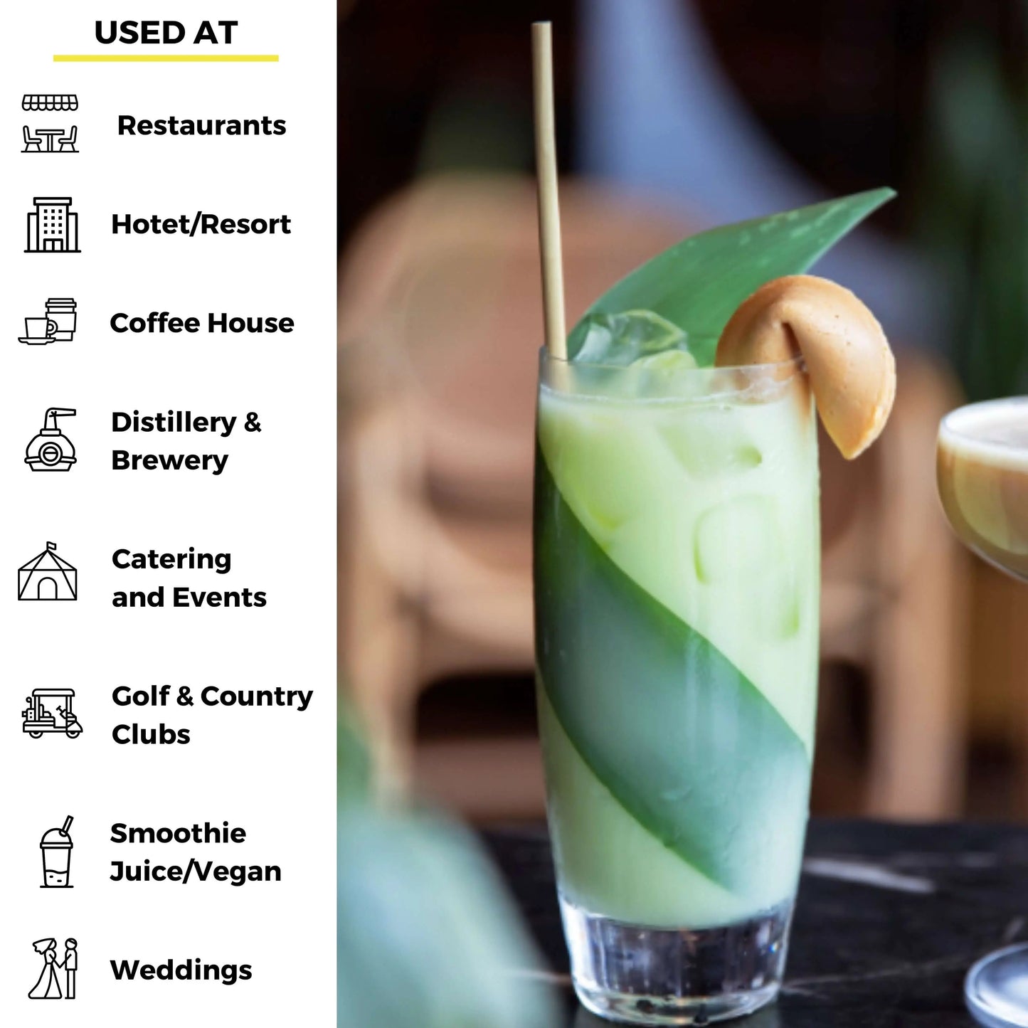 7.9" Tall Wheat Straws