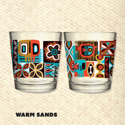 Jeff Granito's 'Geo Kapa' Mai Tai Cocktail Glass (1) - Ready to Ship!