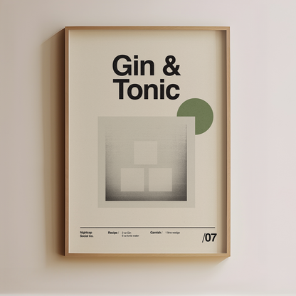 Gin and Tonic - Cocktail