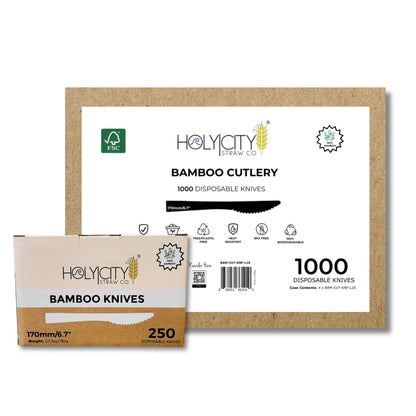 6.7" Bamboo Knives