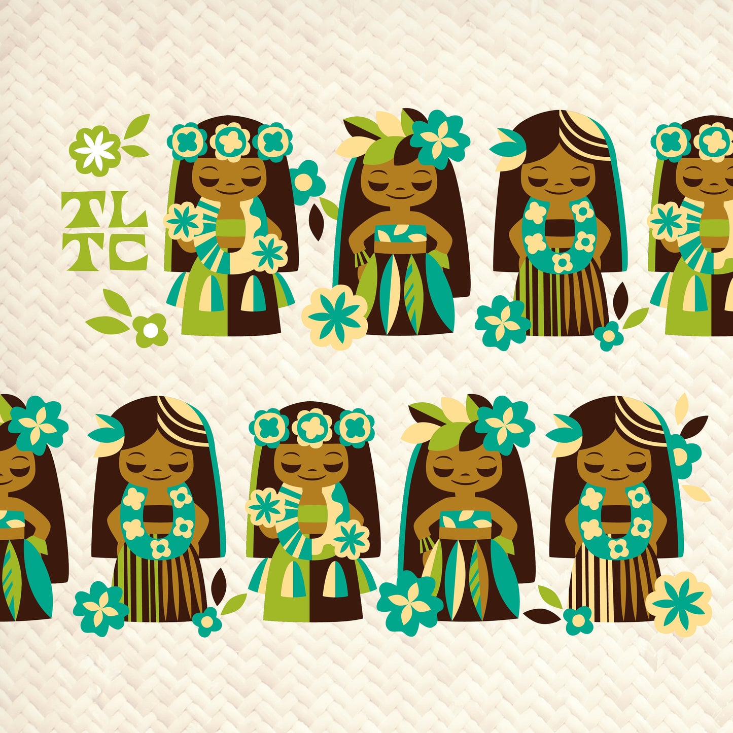 'It's A Hula World' Mai Tai Cocktail Glass (1) -  - Ready to Ship / Rolling Pre-Order